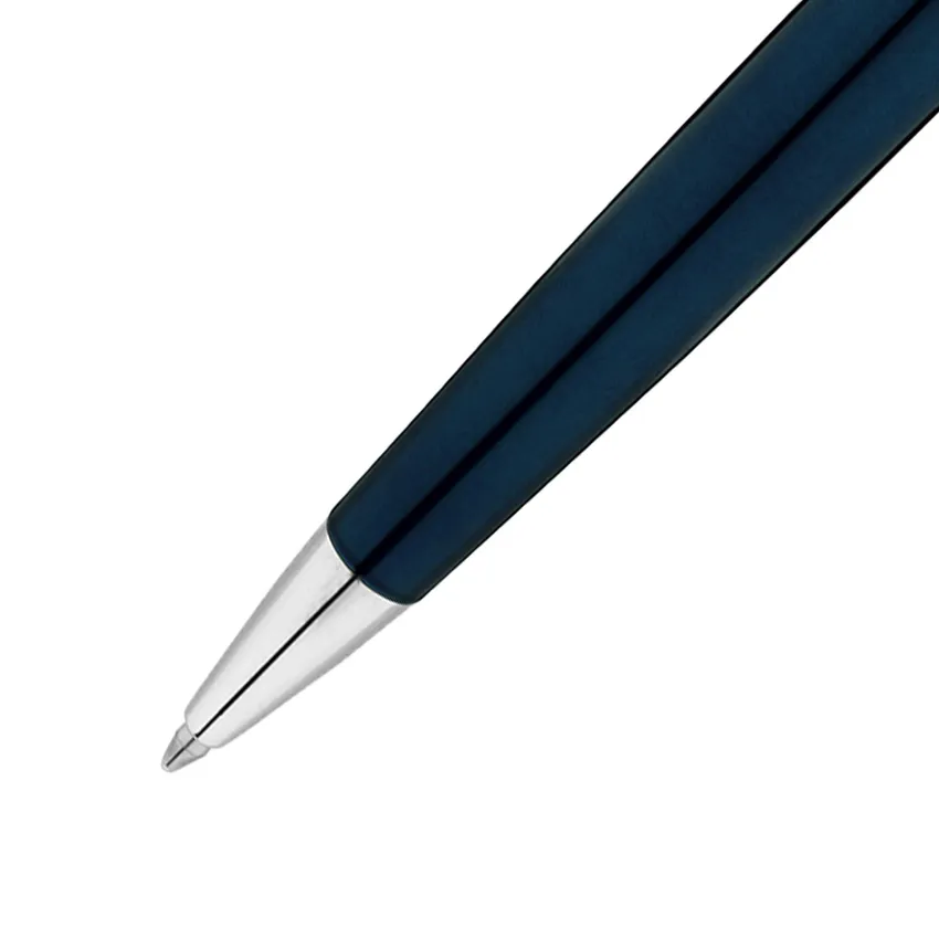 Waterman Hemisphere Metallic Blue Palladium Trims Ballpoint Pen