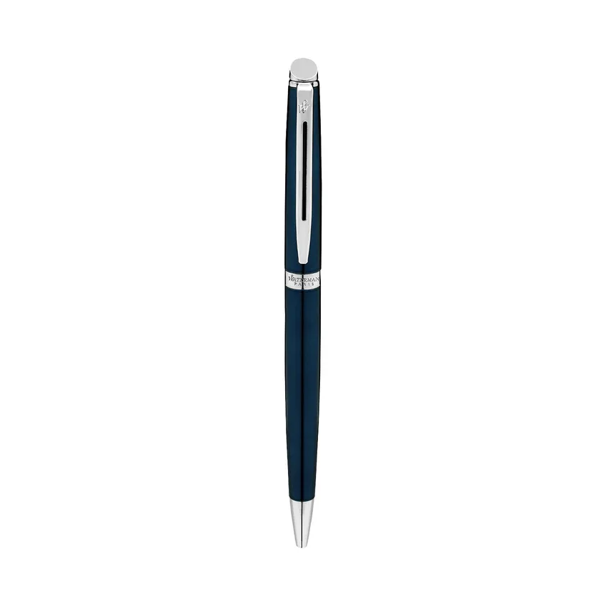 Waterman Hemisphere Metallic Blue Palladium Trims Ballpoint Pen