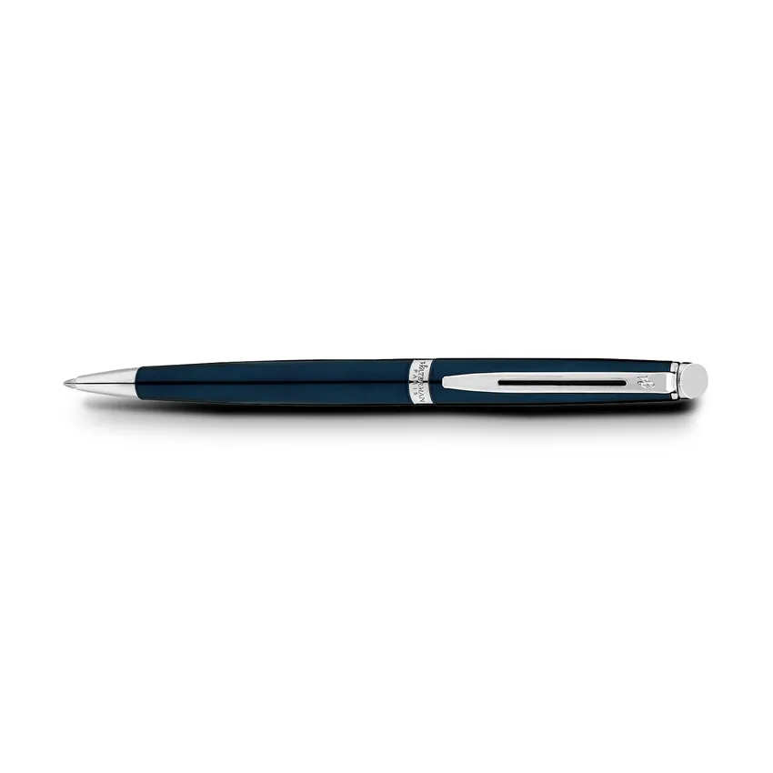 Waterman Hemisphere Metallic Blue Palladium Trims Ballpoint Pen