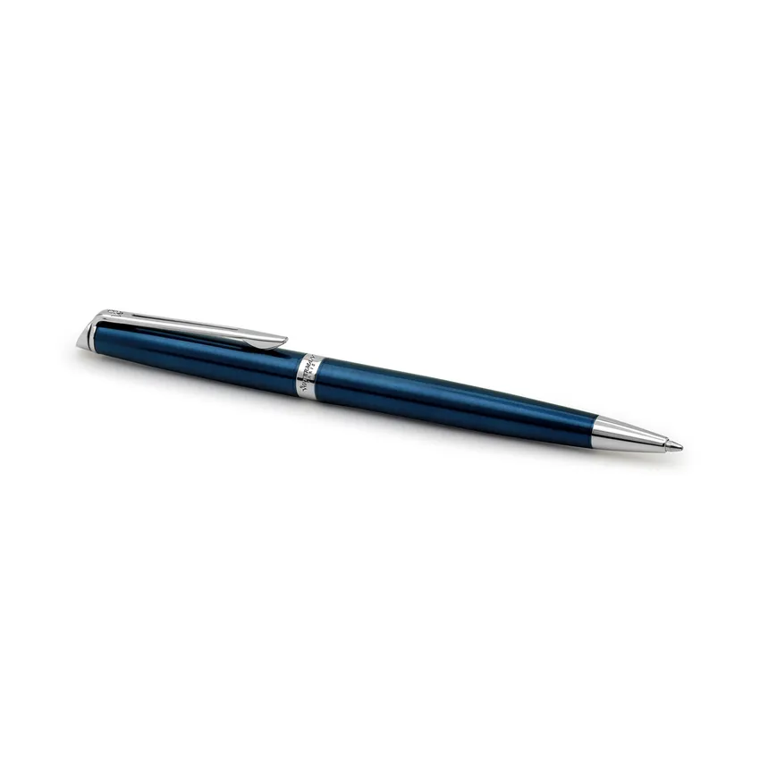 Waterman Hemisphere Metallic Blue Palladium Trims Ballpoint Pen