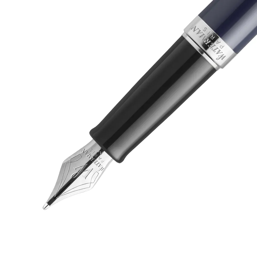 Waterman Hemisphere L'essence Du Bleu Chrome Trim Fountain Pen - Medium