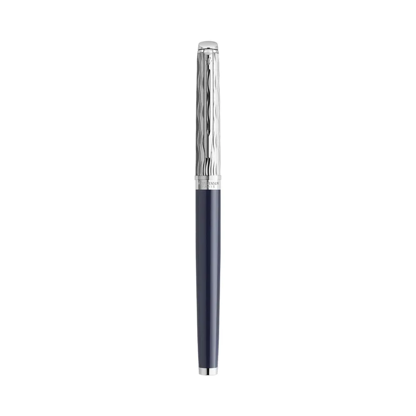 Waterman Hemisphere L'essence Du Bleu Chrome Trim Fountain Pen - Medium