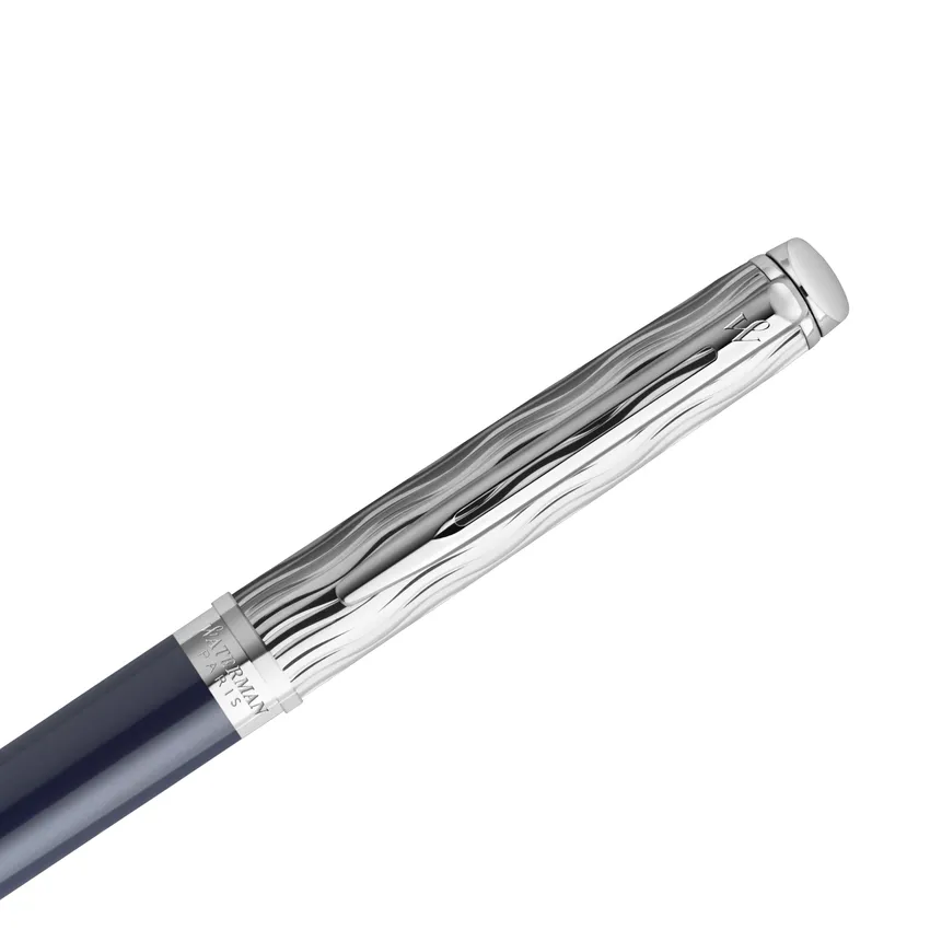 Waterman Hemisphere L'essence Du Bleu Chrome Trim Fountain Pen - Medium