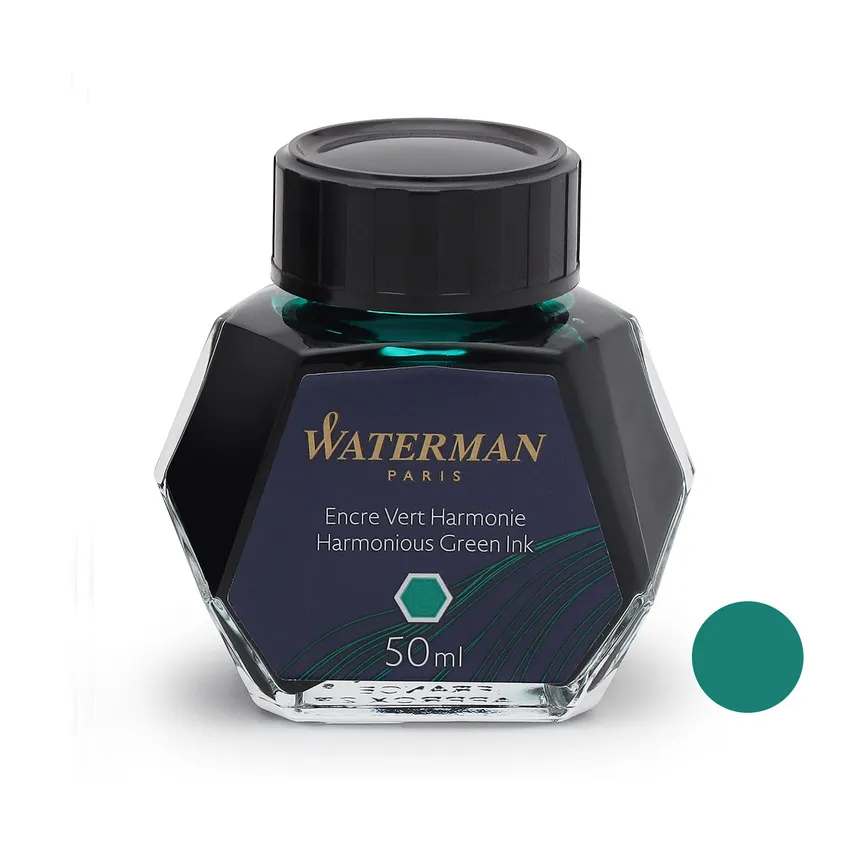 Waterman Harmonious Green Ink Bottle