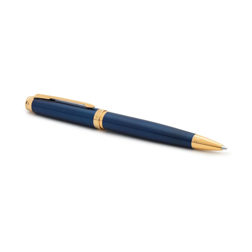 Parker Ambient Blue Gold Trim Ballpoint Pen