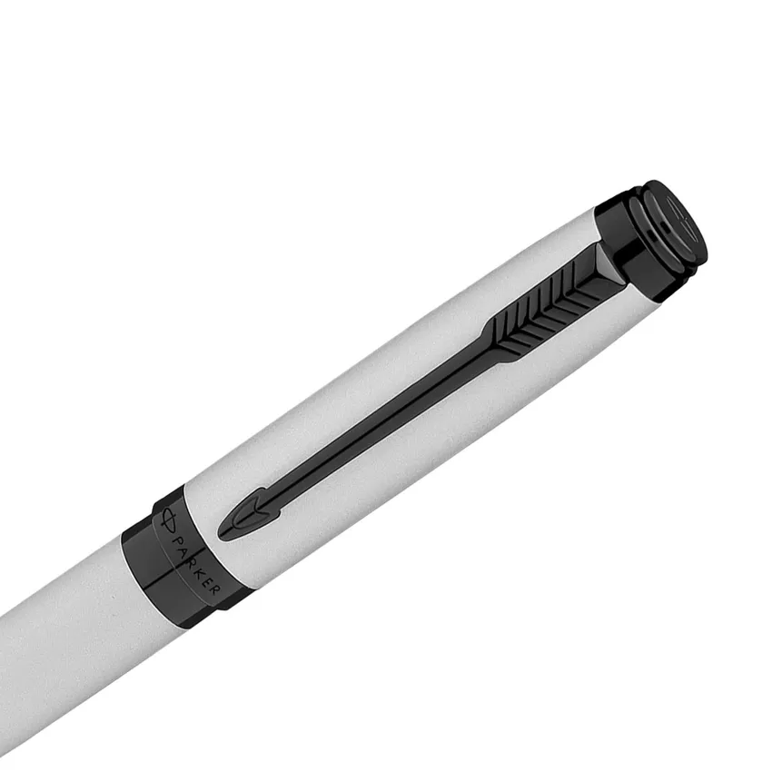 Parker Ambient Dark Grey Black Trim Ballpoint Pen