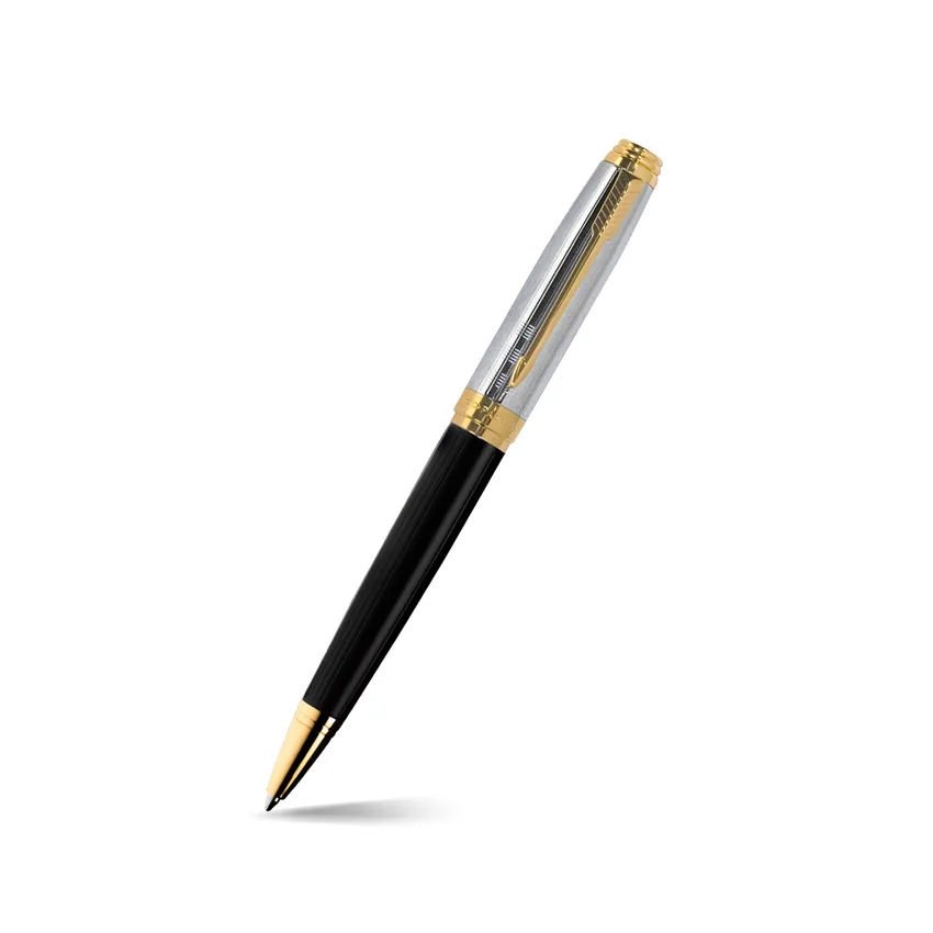 Parker Ambient Deluxe Black Gold Trim Ballpoint Pen