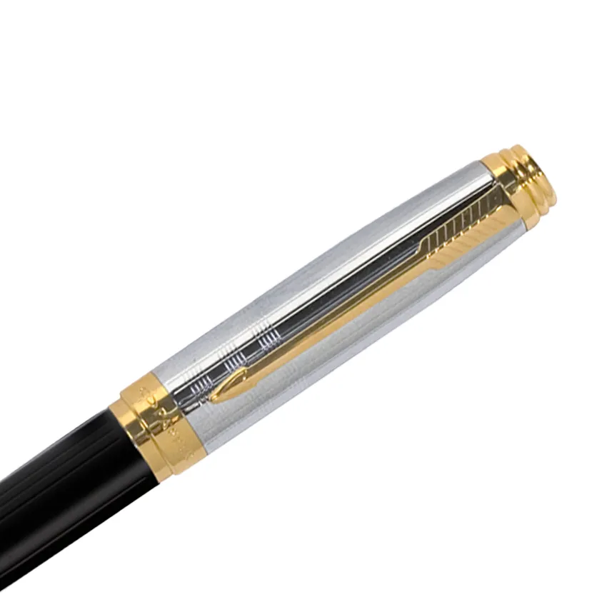 Parker Ambient Deluxe Black Gold Trim Ballpoint Pen