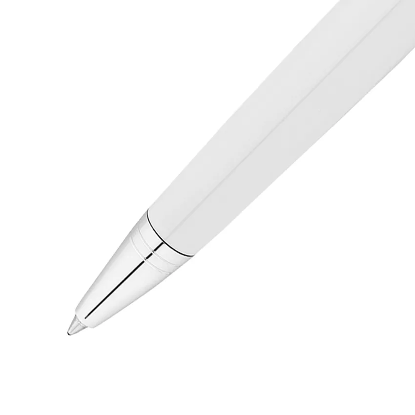 Parker Ambient White Chrome Trim Ballpoint Pen