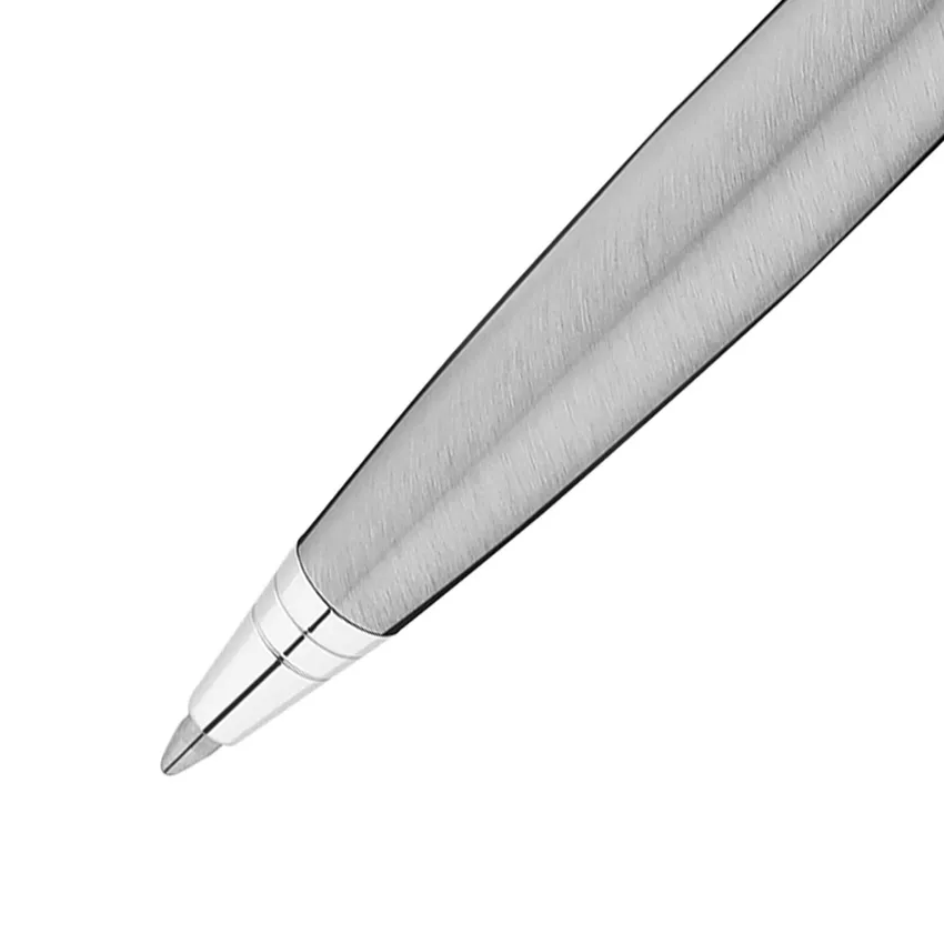 Parker Aster Brushed Metal Chrome Trim Ballpoint Pen