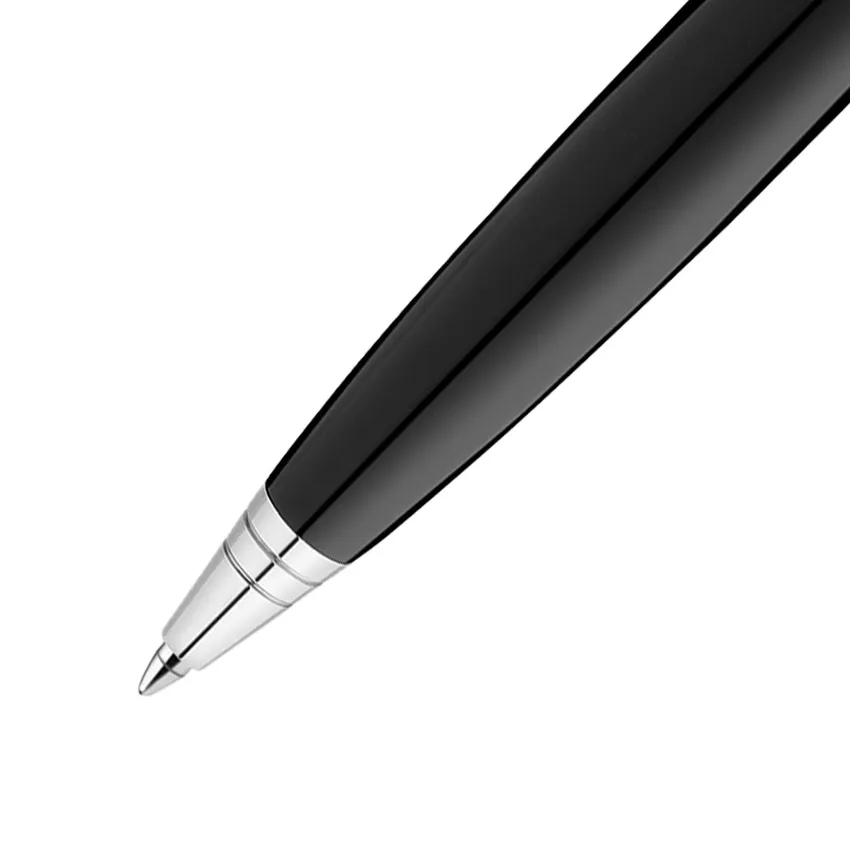 Parker Aster Silver Black Chrome Trim Ballpoint Pen