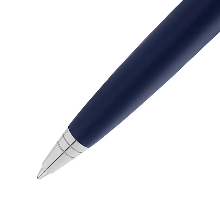 Parker Aster Matte Blue Chrome Trim Ballpoint Pen