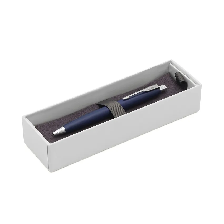 Parker Aster Matte Blue Chrome Trim Ballpoint Pen