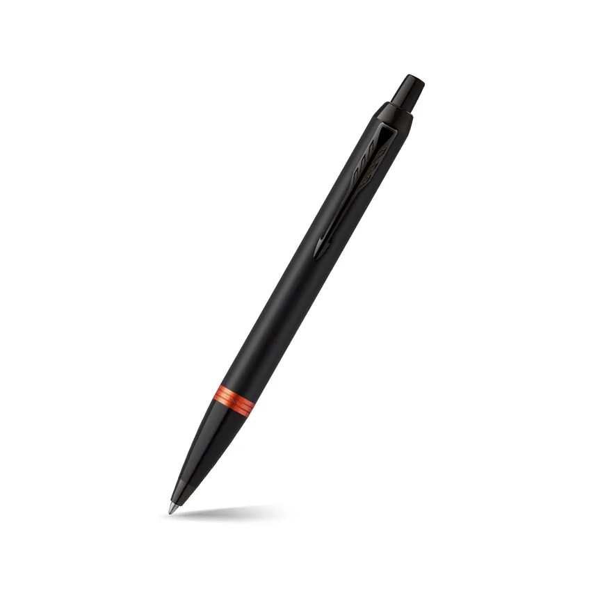 Parker IM Professional Orange Black Black Trim Ballpoint Pen