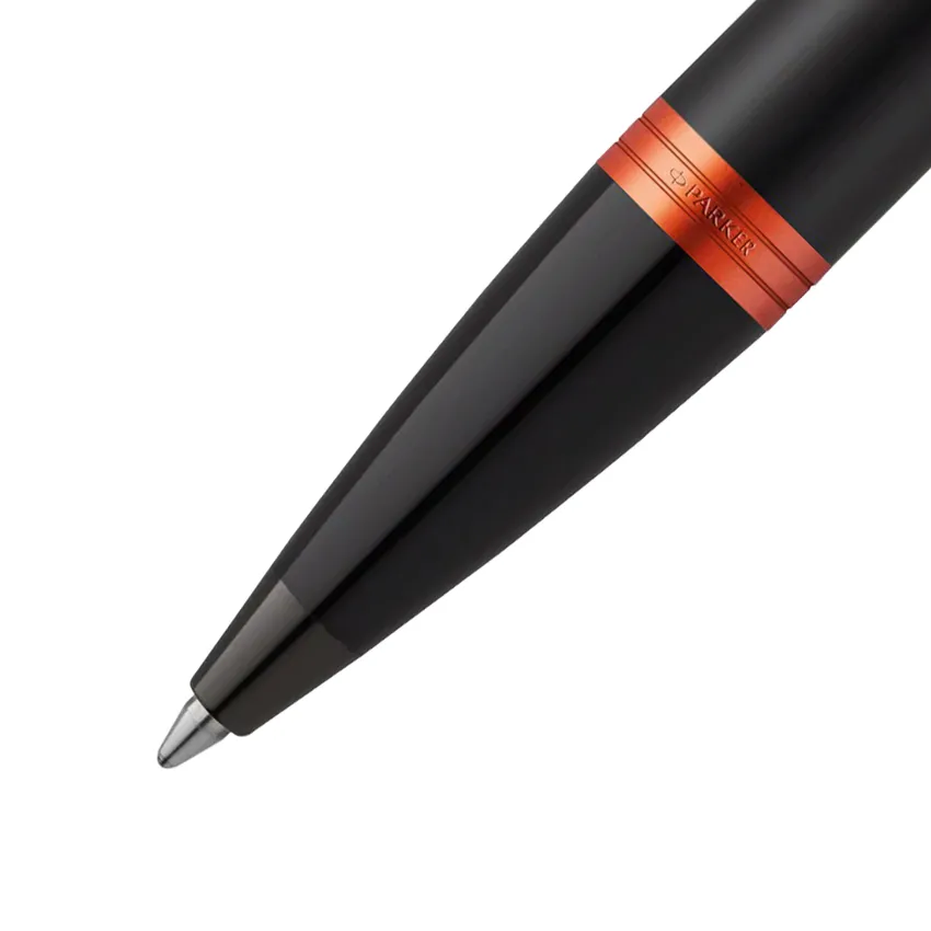 Parker IM Professional Orange Black Black Trim Ballpoint Pen