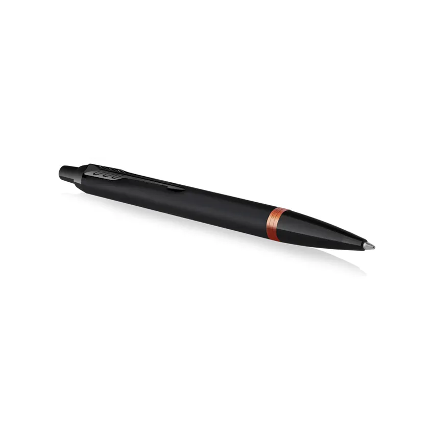 Parker IM Professional Orange Black Black Trim Ballpoint Pen