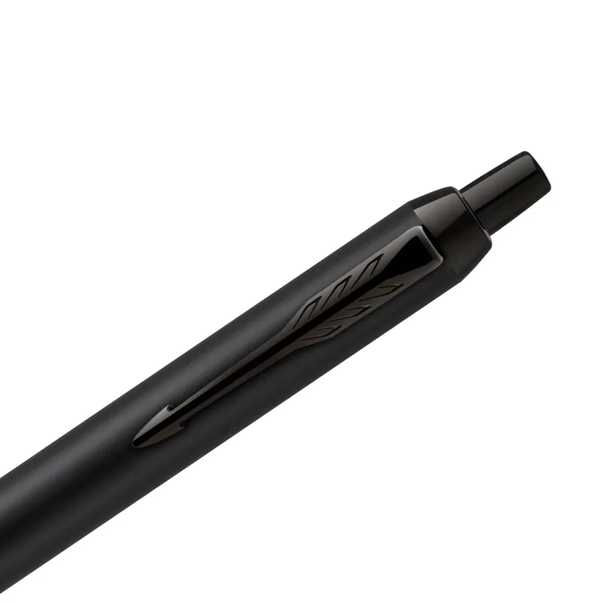 Parker IM Professional Marine Blue Black Trim Ballpoint Pen