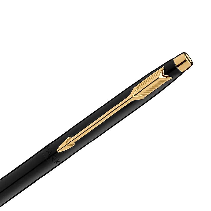 Parker Insignia Lacque Black Gold Trim Ballpoint Pen