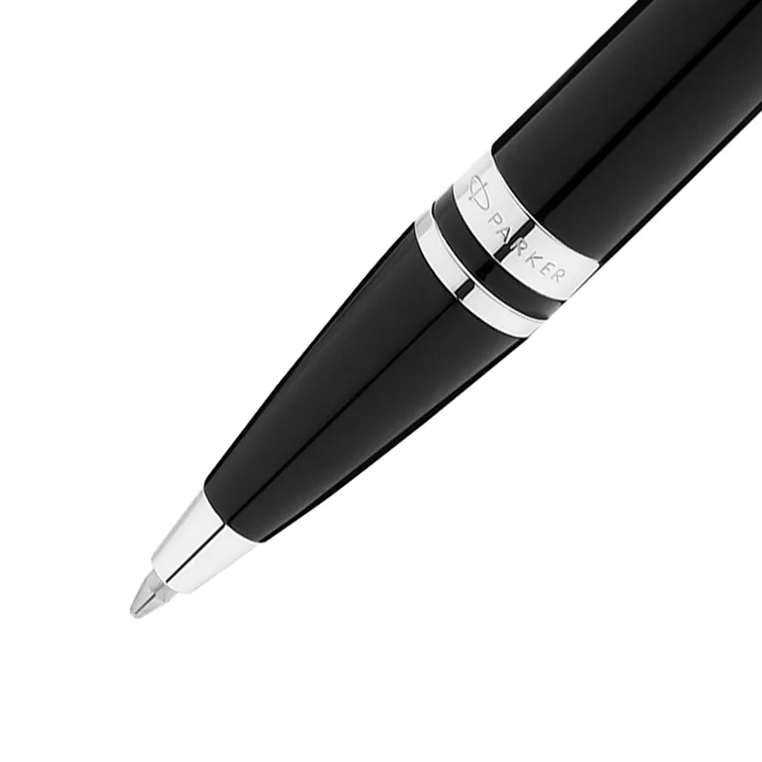 Parker Odyssey Lacque Black Chrome Trim Ballpoint Pen