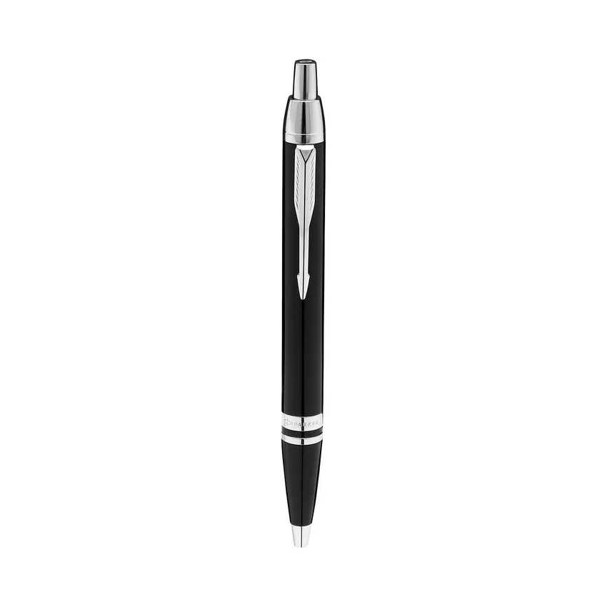 Parker Odyssey Lacque Black Chrome Trim Ballpoint Pen