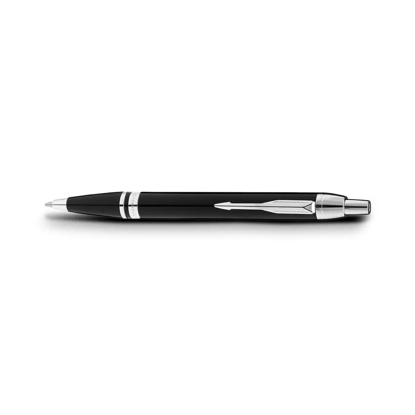 Parker Odyssey Lacque Black Chrome Trim Ballpoint Pen