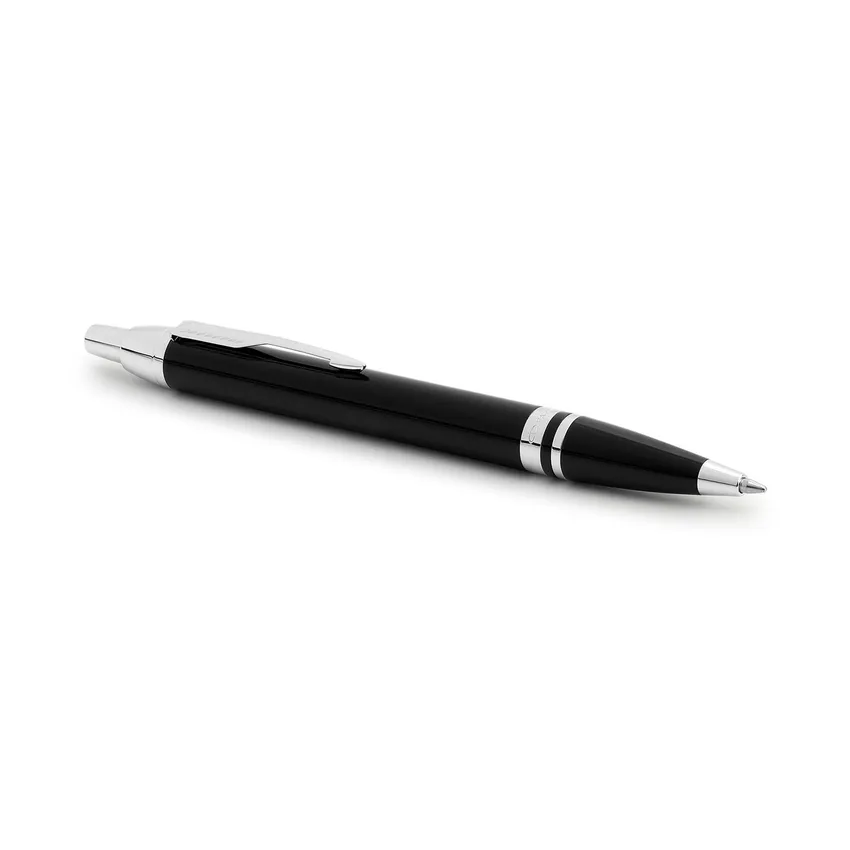 Parker Odyssey Lacque Black Chrome Trim Ballpoint Pen