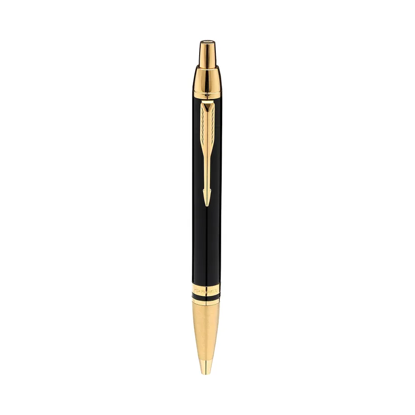 Parker Odyssey Lacque Black Gold Trim Ballpoint Pen