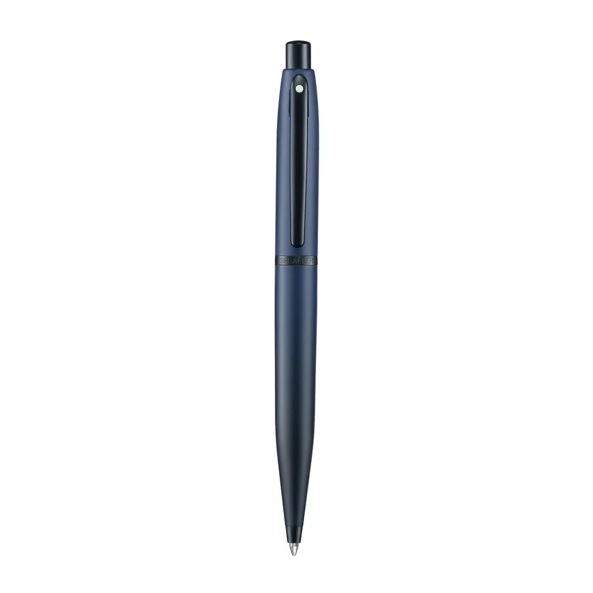 Sheaffer VFM 9429 Matte Blue Ballpoint Pen with Matte Black Trims