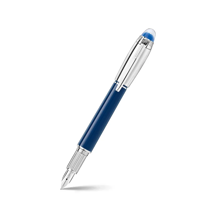 Montblanc StarWalker Blue Planet DouÃ© Fountain Pen Medium