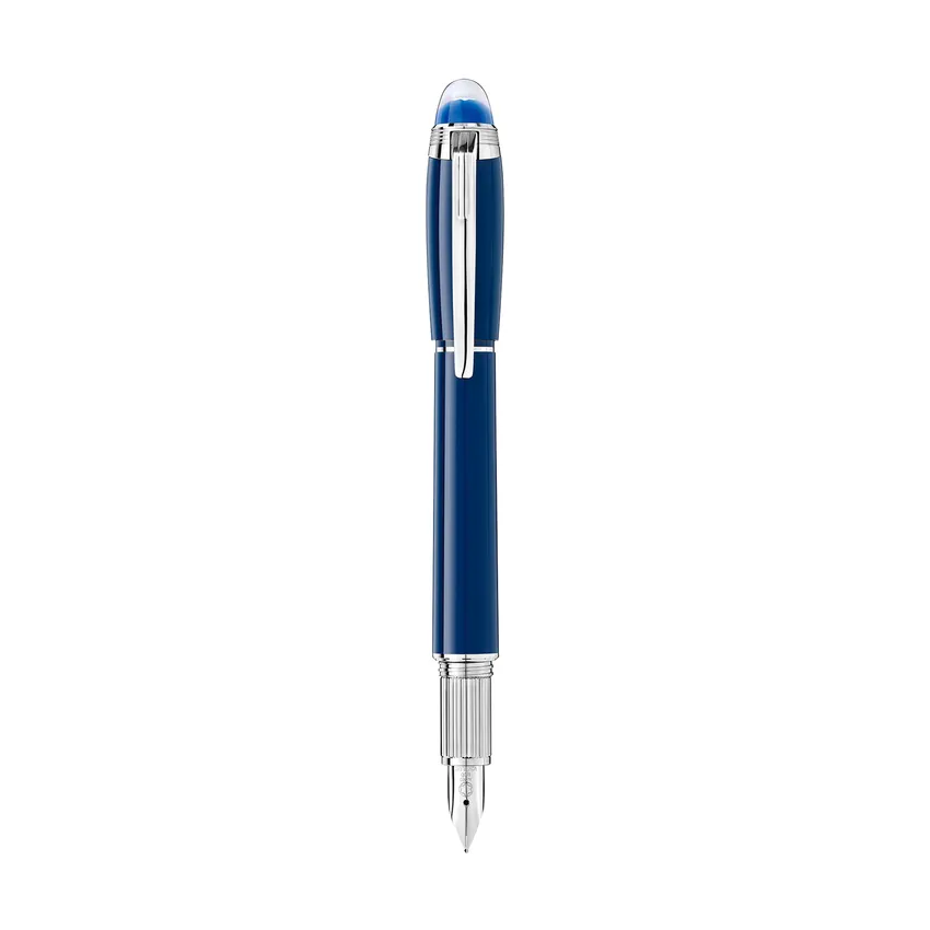 Montblanc StarWalker Blue Planet Precious Resin Fountain Pen Medium