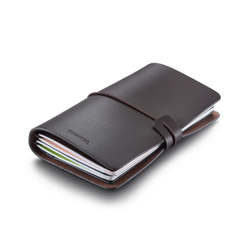 Sheaffer Quikrite Leather Journal - Brown