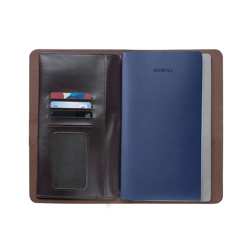 Sheaffer Quikrite Leather Journal - Brown