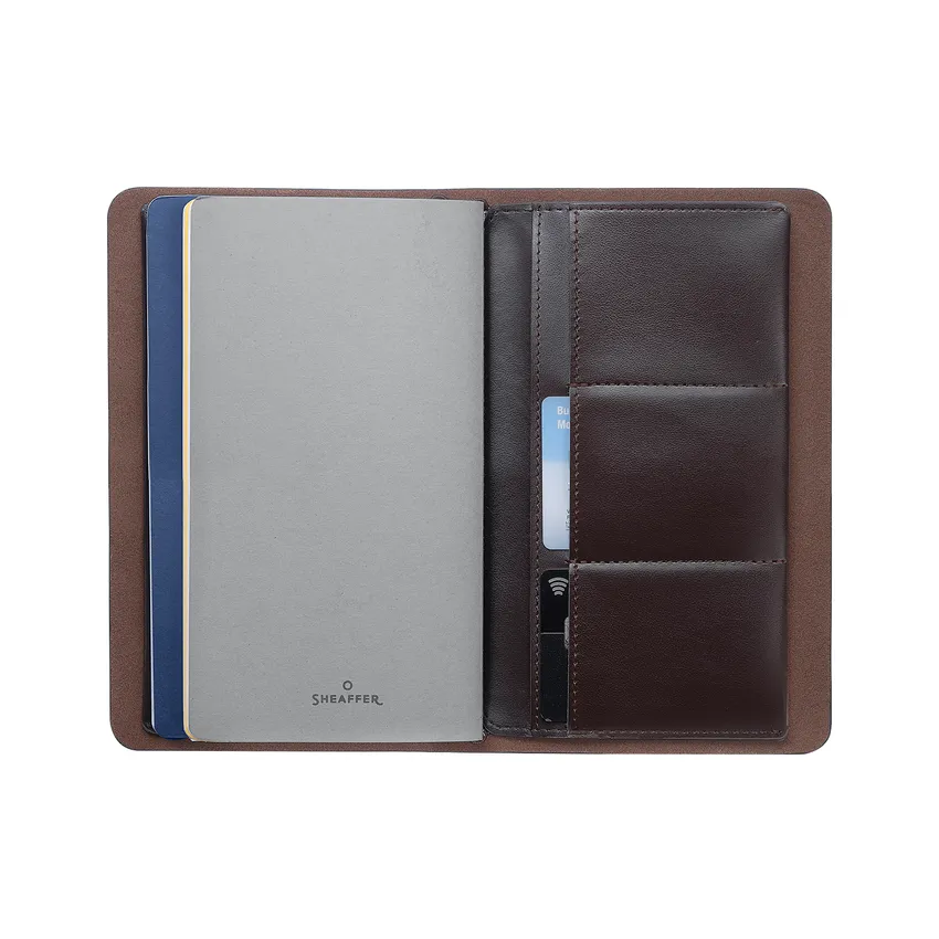 Sheaffer Quikrite Leather Journal - Brown