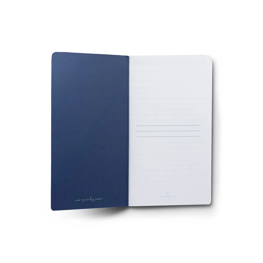 Sheaffer Quikfill 90 GSM Ruled Notebook Pack of 2 - Blue