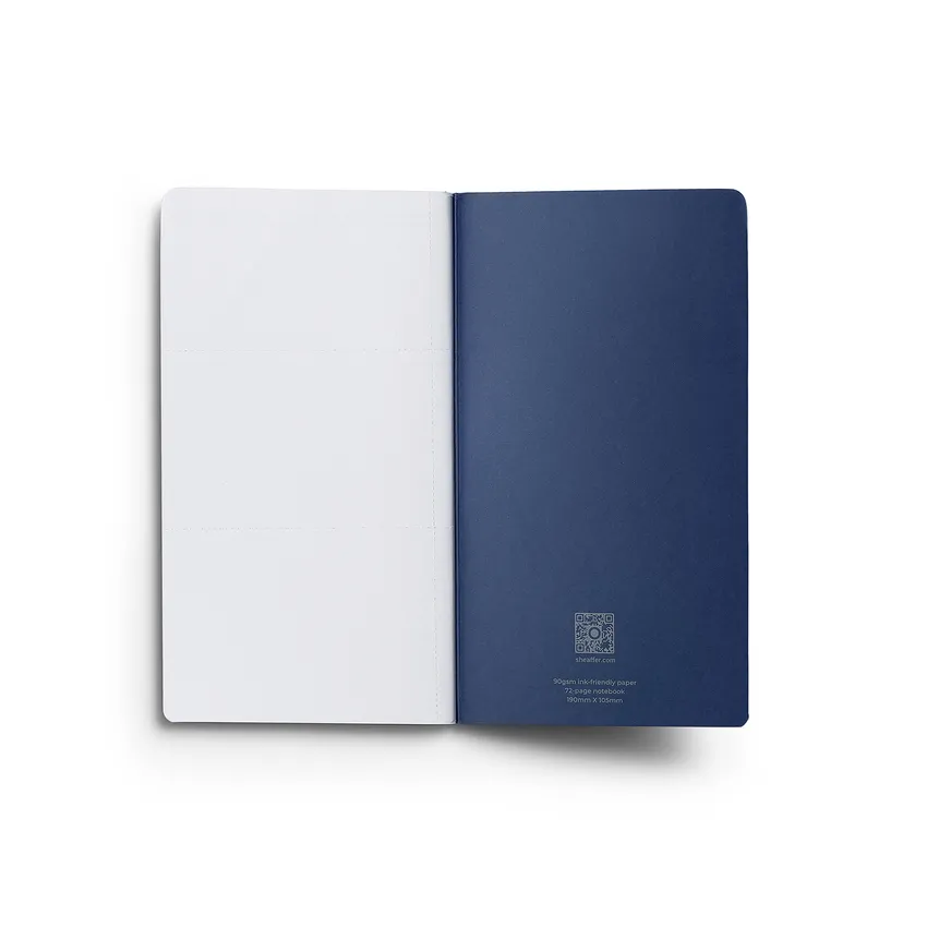 Sheaffer Quikfill 90 GSM Ruled Notebook Pack of 2 - Blue