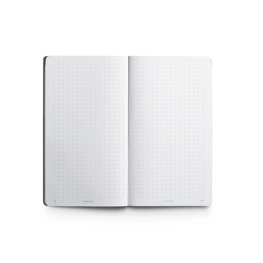 Sheaffer Quikfill 90 GSM Dot Grid Notebook Pack of 2 - Brown