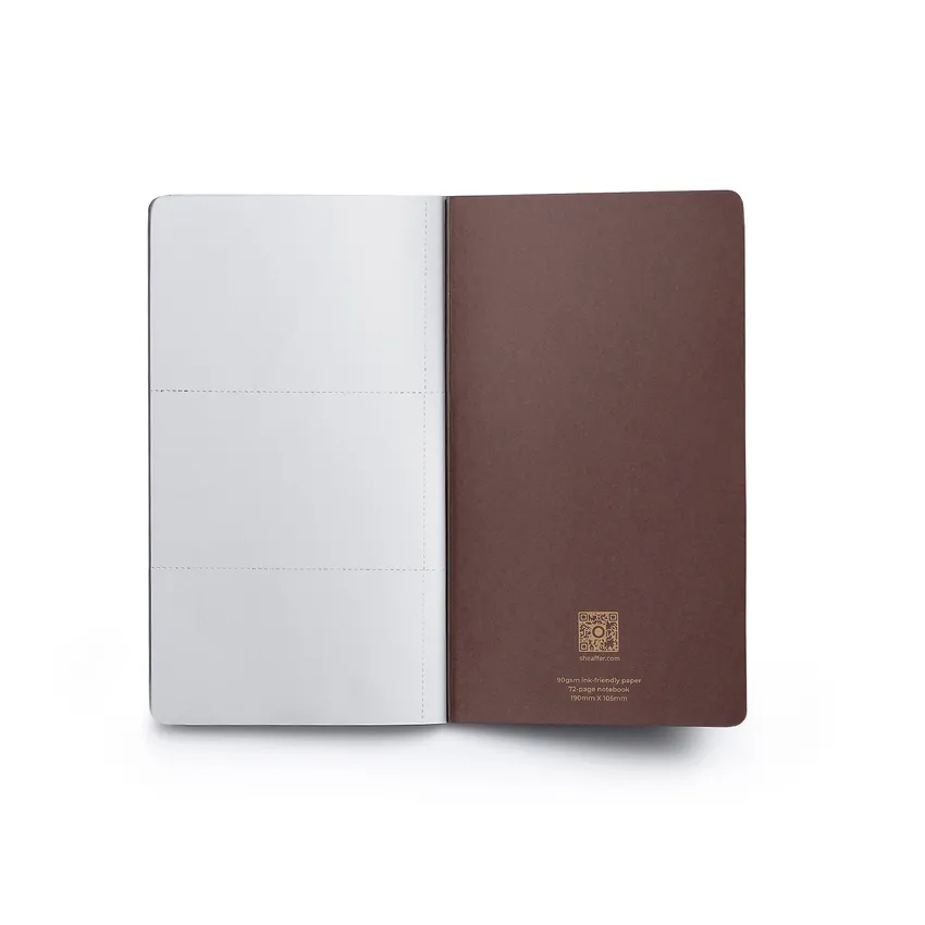 Sheaffer Quikfill 90 GSM Dot Grid Notebook Pack of 2 - Brown