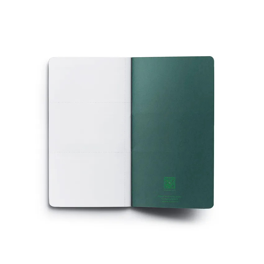 Sheaffer Quikfill 90 GSM Goal Notebook Pack of 2 - Green