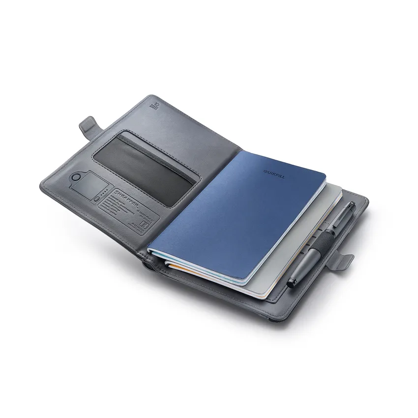 Sheaffer Superbook Mini 8000mAh Power Bank Organizer - Grey