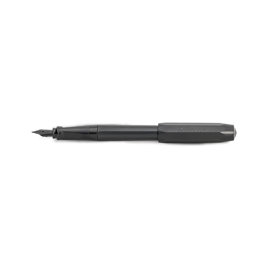 Kaweco Perkeo Fountain Pen All Black with Black Trims - Fine