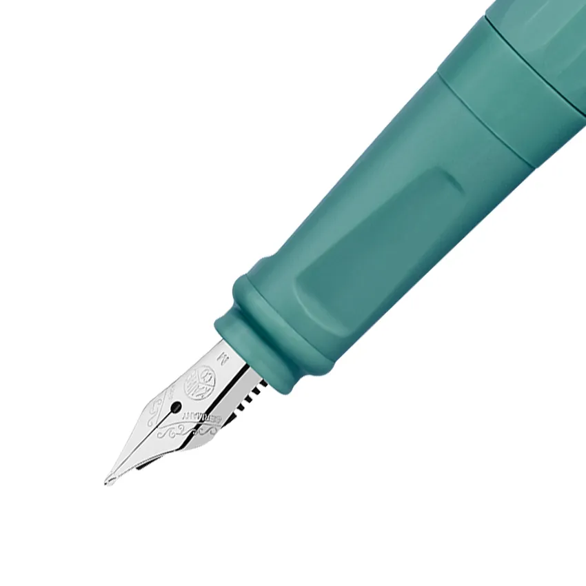 Kaweco Perkeo Fountain Pen Breezy Teal with Silver Trims - Fine