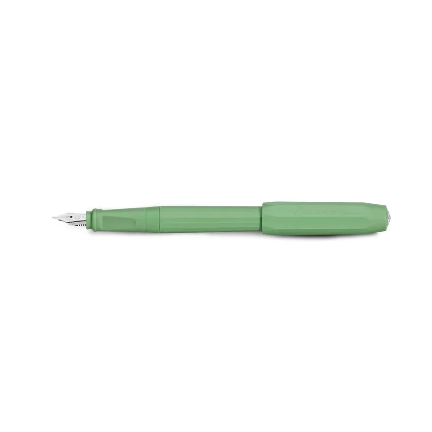 Kaweco Perkeo Fountain Pen Jungle Green with Silver Trims - Medium