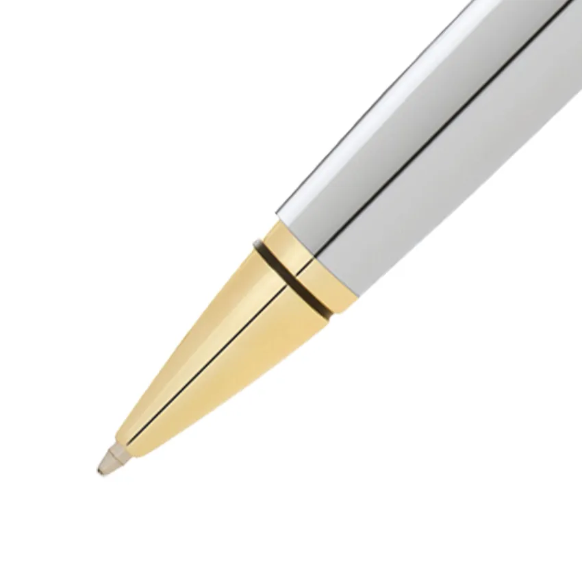 Cross Coventry Chrome Ballpoint Pen with Gold Trims