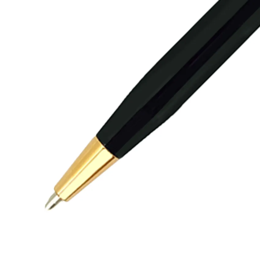 Cross Classic Century Black Ballpoint Pen with Gold Trims