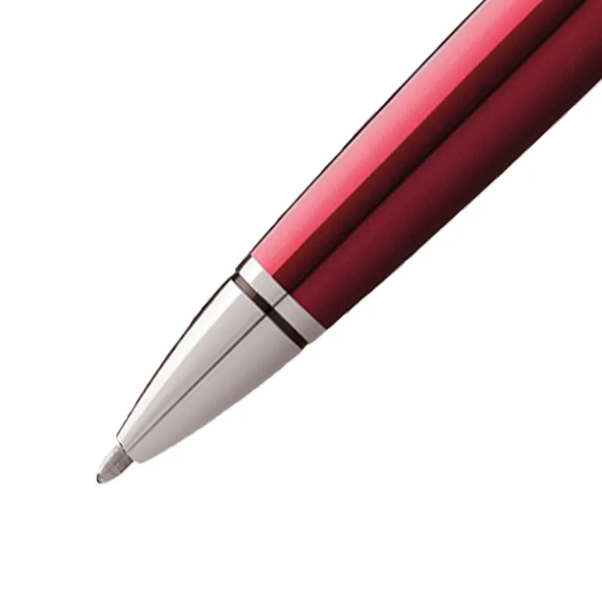 Cross Coventry Red Lacquer Ballpoint Pen with Chrome Trims