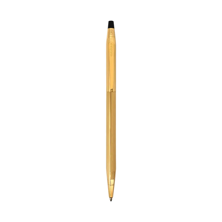 Cross Classic Century 23K Gold Plated Ballpoint Pen with Gold Trims