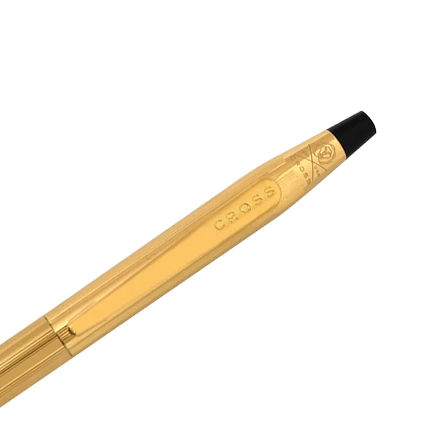 Cross Classic Century 23K Gold Plated Ballpoint Pen with Gold Trims