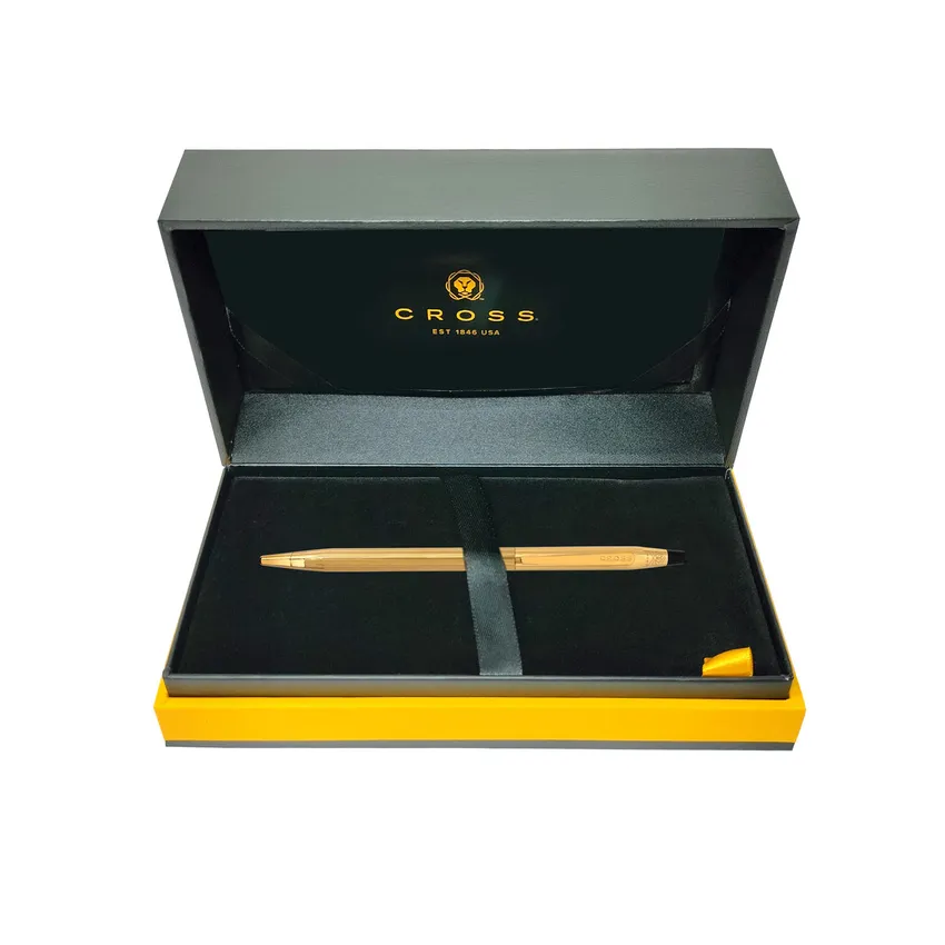 Cross Classic Century 23K Gold Plated Ballpoint Pen with Gold Trims