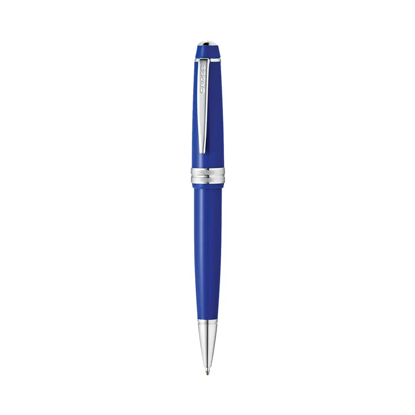 Cross Bailey Light Blue Ballpoint Pen with Chrome Trims