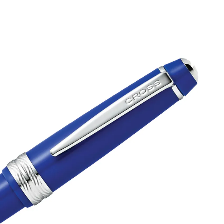 Cross Bailey Light Blue Ballpoint Pen with Chrome Trims